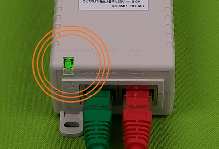 Power Injector Light Indicator