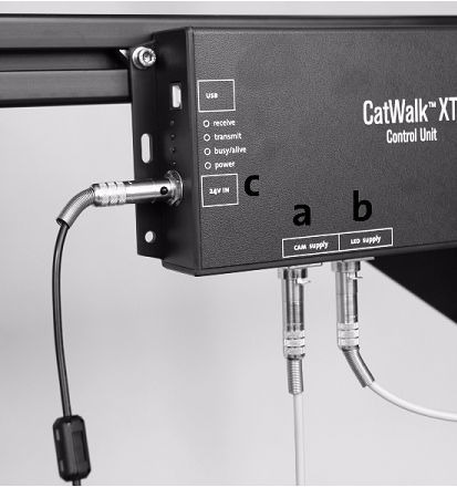 Camera power connection diagram