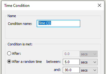 Random Time Delay