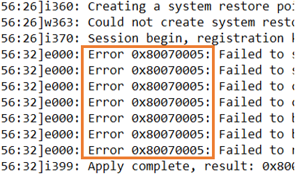Installation Error