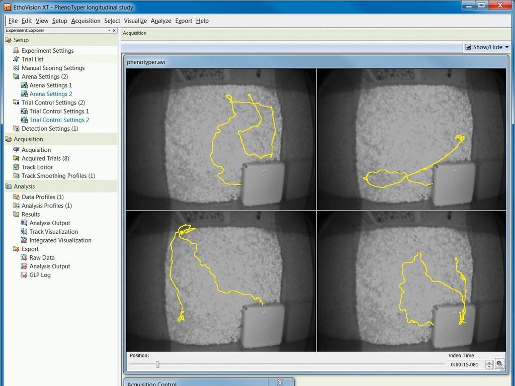 EthoVision XT home cage tracking