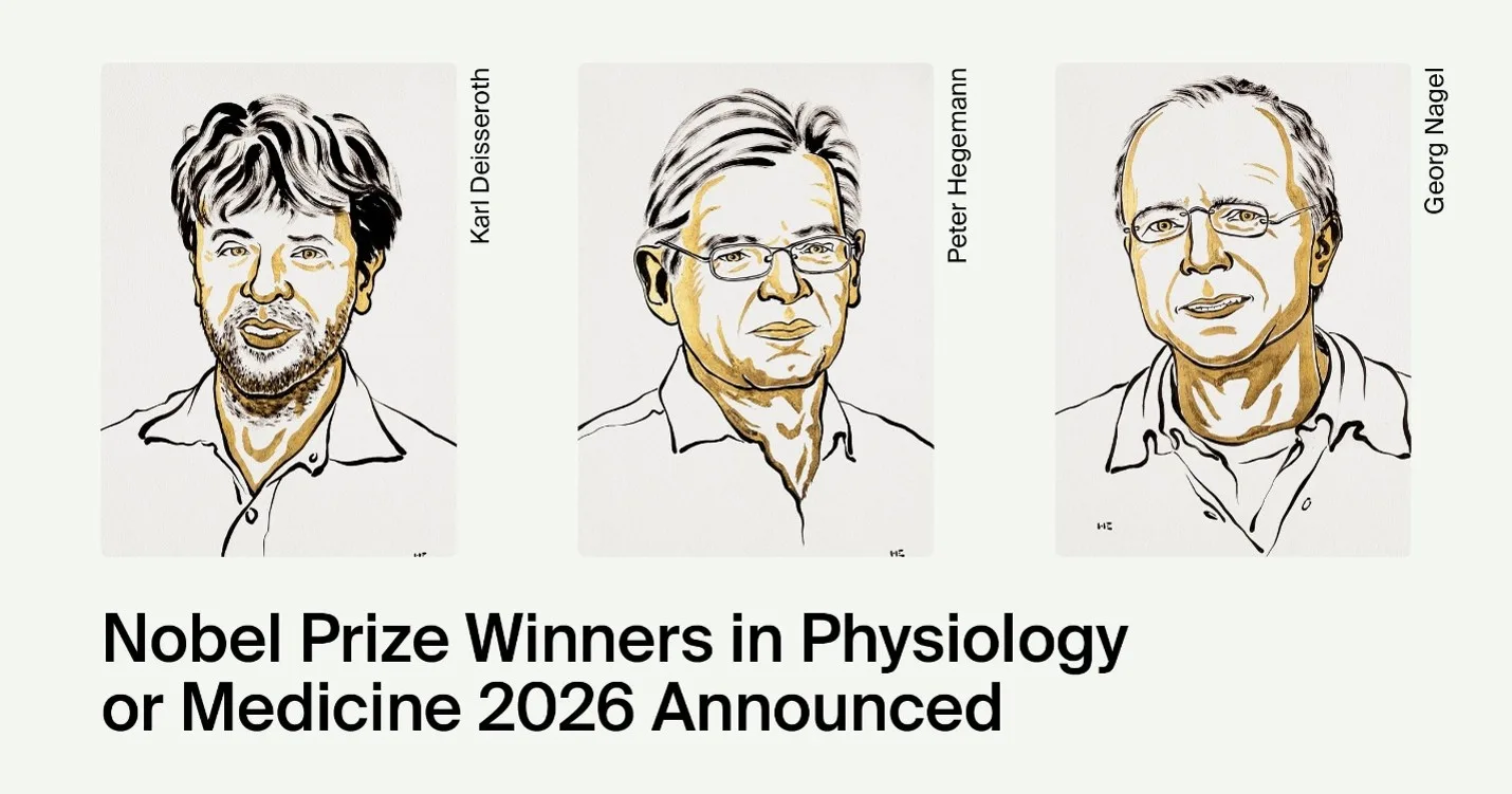 Nobel Prize in Physiology or Medicine 2026 winners for optogenetics